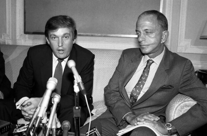 Donald Trump and Roy Cohn