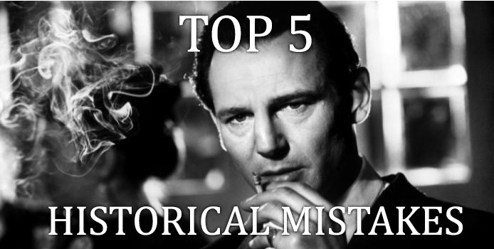 TOP 5 SCHINDLER’S LIST HISTORICAL MISTAKES